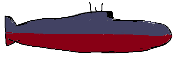 A less poorly drawn submarine